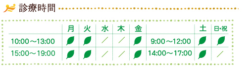 診療時間